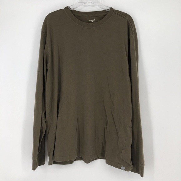 Horny Toad Other - Horny Toad Mens Size XL Organic Cotton Long Sleeve T Shirt Brown Casual Outdoor